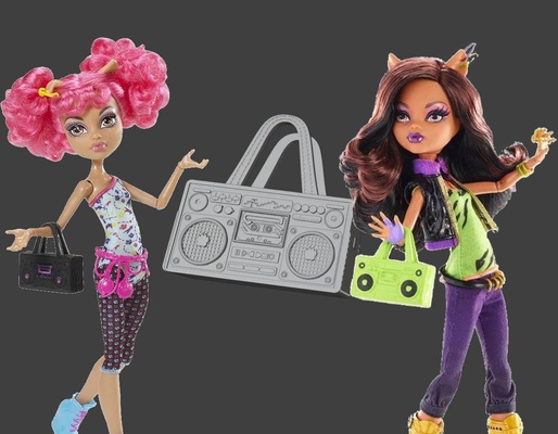 clawdeen i moda bolsa substituição monstro alto boneca personalizadas acessório lobo dança classe amar 3d print model - Mito3D