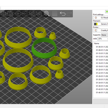 argilla taglierina cerchio 3d print model - Mito3D