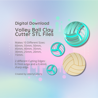 clay cutter stl file soccer football ball - earring digital download- 8 sizes & 2 versions cookie christmas ornament Jewelry polymer geometric embossed hexagon utterlycutterly utterly cutterly fondant organic shape indie fashion 3d print model - Mito3D