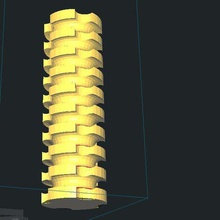 clay tool stack cylinders modeling 3d print model - Mito3D