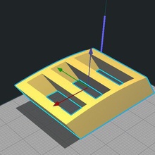 outil d'argile trois fentes de modelage en argile la modélisation l'argile 3d print model - Mito3D