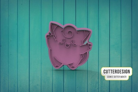 clefairy cookie cutter cookie cutter cookie cutter cookie cutter cookie cutter cookies cake decoration cake decoration pokemon cookies pokemon cookie cutter cutting pokemon clefairy cookie cutter cutting clefairy  3d print model - Mito3D