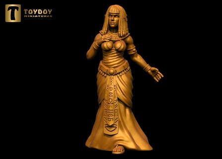 cleopatra-fantasy women 2 egyptian fantasy female girl human lady queen rpg woman cleopatra royalty pharaoh khemri png egypt 3d print model - Mito3D