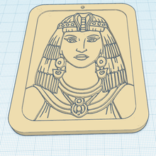 cleopatra modello 2 art queen il faraone egitto 3d print model - Mito3D