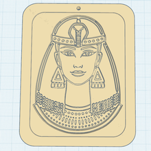 cleopatra model 5 art queen pharaoh egypt 3d print model - Mito3D