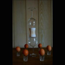 clepsydra home kitchen hack glass timer art diy 3d print model - Mito3D