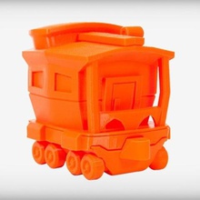 clever caboose Spiel Zug Fahrzeuge 3d print model - Mito3D