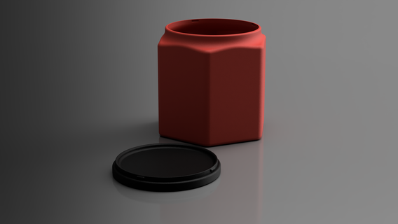 clic sistema poli scatola contenitore clicksystem cucina Conservazione poligono 3d print model - Mito3D