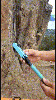 climbing brush holder boulder adaptable telescopic 180 rotator 3d print model - Mito3D