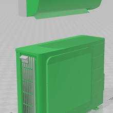 clim vari diorama in miniatura garage aria condizionata condizionatore d'aria 3d print model - Mito3D