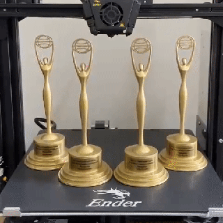 clio awards - 3d cutaway & complete model award trophy 3d print model - Mito3D