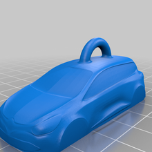 clio iv-keychain 3d keychain keychains iv renault scenic 3d print model - Mito3D