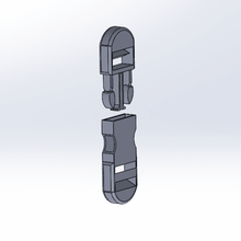 clip-in clip vari borsa gadget 3d print model - Mito3D