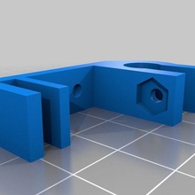 clip ascia prusa i3 acciaio attrezzo p3steel z axe 3d stampante Accessori 3d print model - Mito3D