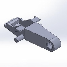 clip clio ii renault 2003 various trigger chest rag hatch fastener spare part 3d print model - Mito3D