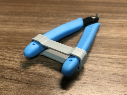 clip close cutting pliers tool creality stopper clips 3d print model - Mito3D