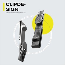 clip design edc attrezzo gadget trasportare tutti i giorni tattico utensili coltello coltelli fondina titolare supporto torcia moschettone 3d print model - Mito3D