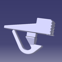 agrafe eurobox couvercle rako boîte outil clips couverture gaine espace rangement actions 3d print model - Mito3D