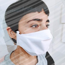 klip yüz maskesi moda koruma maske covid corona Corona covid-19 3d print model - Mito3D