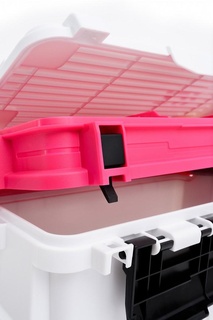 clip meiho 7055 tackle box case trout area 3d print model - Mito3D