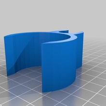 clip tuyau aspi tool customized parts 3d print model - Mito3D