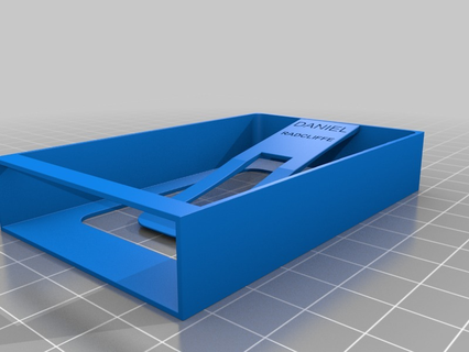 clip wallet 3d print model - Mito3D