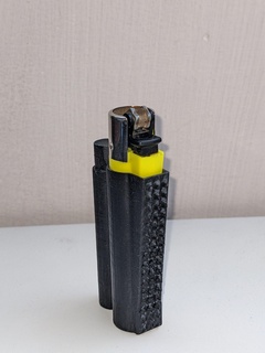 clipper grinder case 3 1 cigar holder weed marijuana boil smoke smoking joint nicotine 3d print model - Mito3D