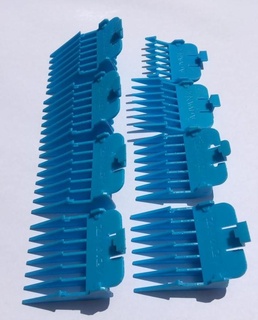 clipper guide comb set - no1 8 hair guards combs accessories spares tools 3d print model - Mito3D