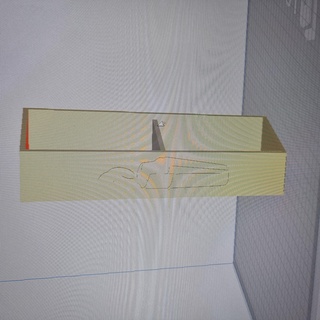 clipper mensola regale accendino 3d print model - Mito3D