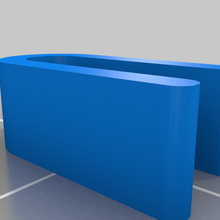 clips 2 holes dagoma face shield tool 3d printing 3d print model - Mito3D