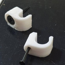 clips fixation électrique câble outil 3d print model - Mito3D