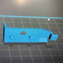 clip guanto scatola armadietto r25 ph1 ph2 trigger guanti 3d print model - Mito3D