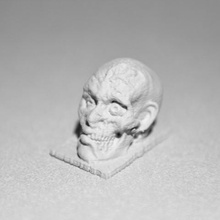 clive zombie art les créatures 3d print model - Mito3D
