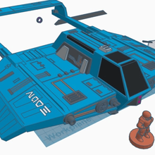 cloakshape star wars legion Skala starfighter starwars Fahrzeuge 3d print model - Mito3D