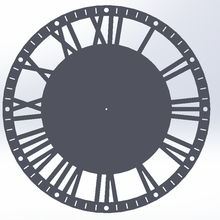 clock old roman 3d print model - Mito3D