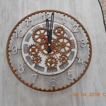 relógio decorativo mecanismo a casa nsfw 3d print model - Mito3D