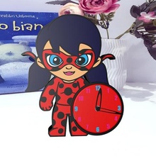 clock inspiredmiraculous ladybug home colors 3d print model - Mito3D