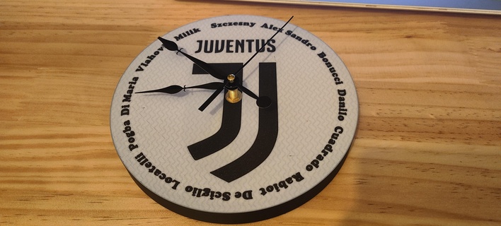 l'horloge Montre Juventus oologie juve 3d print model - Mito3D