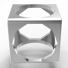 3 1 Uhr ring Schmuck Siegelring modern elegant Mode Stil 3d print model - Mito3D