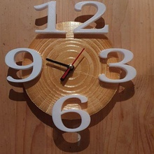 clock separate numbers  clock separate numbers clock 3d print model - Mito3D