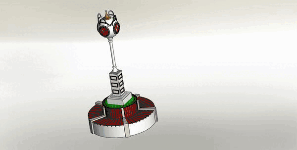 reloj torre 3d print model - Mito3D