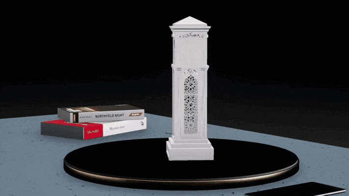 saat kule mimari anıtlar izlemek manzara modeling3d modeller three dimensional tarihi kopyalar gerçek dijital designs3d representacionesdigitales anıtsal binalar 3d print model - Mito3D