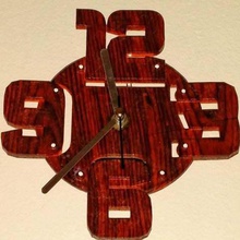 Uhr Holz verschiedene 3d print model - Mito3D