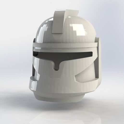 clone helmet lego game 3d printing modeling layman 3D print model - Mito3D