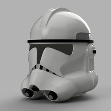 clone phase 2 capacete moda traje 3d print model - Mito3D