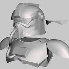 clone stealth pilot armor fashion 3d print model - Mito3D