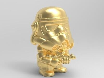 clone trooper Art star wars 3d model printer 3d print model - Mito3D
