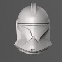 clone trooper phase 1 casque fan art 3d modèle d'impression de star wars starwars 3d print model - Mito3D