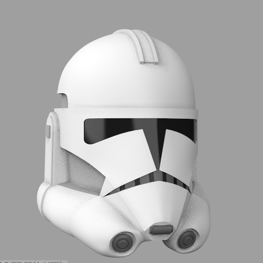 clone wars phase ii helmet props 3D print model - Mito3D