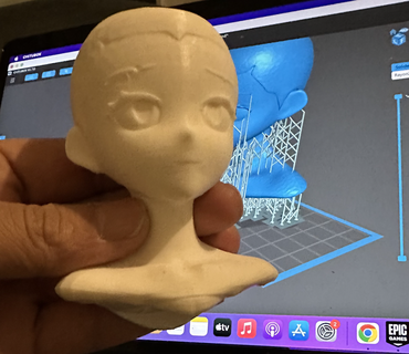 clonex head rtfkt 3d print model - Mito3D